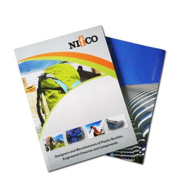 Catálogo personalizado de productos de tapa blanda / impresión de folletos